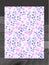 Seamless watercolor pattern with a bright floral print.