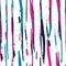 Seamless watercolor pattern with colorful vertical stripes. Vector background