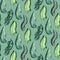 Seamless watercolor pattern of tropical leaves, aloha jungle decoration. Hand painted palm leaf. Texture with tropic