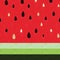 Seamless watermelon pattern