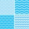 Seamless wave patterns