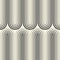 Seamless Wave and Stripe Pattern. Black and White Regular
