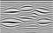 Seamless Wavey Curvey Effects On Linning Pattern White Backgrpound Illustration