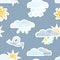 Seamless Weather Background