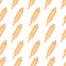 Seamless wheat ears pattern