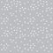 Seamless White Tiny Daisy Flower With Light Gray Background