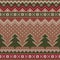 Seamless Winter Holiday Pattern on the wool knitted texture. Christmas and New Year Background