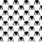 Seamless winter pattern - Penguins.