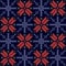 Seamless Winter scandinavian pattern. Vector illustration