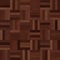 Seamless wood parquet texture chess dark brown