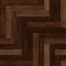 Seamless wood parquet texture herringbone deep brown