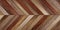 Seamless wood parquet texture horizontal chevron various brown