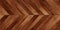 Seamless wood parquet texture horizontal chevron various brown