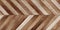 Seamless wood parquet texture horizontal chevron various brown