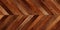 Seamless wood parquet texture horizontal chevron various brown