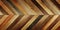 Seamless wood parquet texture horizontal chevron various brown