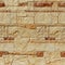 Seamless yellow brick wall texture