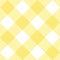 Seamless yellow plaid vector background - checkered tile pattern