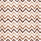 Seamless zigzag pattern. Iced coffee and white colors.