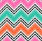 Seamless zigzag stripes textured fabric