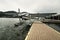 Seaplane at dock in Juneau