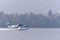 Seaplane taking off from Loch Lomond