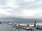 Seaplanes Docked in Vancouver Harbour