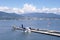 Seaplanes in harbour Vancouver, Canada