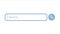 Search Bar Blank Animated Clean White Blank with Text Box For Searching Database Or Browser