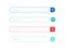 Search bar design element. Search Bar for website and UI  mobile apps. Vector illustration