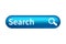 Search bar web page internet browser button, search box template isolated â€“ vector