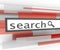 Search Bar - Website Magnifying Glass