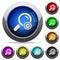 Search engine optimization round glossy buttons