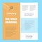 Search goods online Business Company Poster Template. with place for text and images. vector background