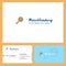 Search goods online Logo design with Tagline & Front and Back Busienss Card Template. Vector Creative Design