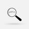 Search Icon Symbol. Premium Quality Isolated Magnifier Element in Trendy Style. Premium search icon vector illustration