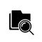 Search icon vector. increase illustration sign. magnifier symbol or logo.