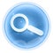 Search and magnifier icon ice