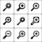 Search Magnifier Icons
