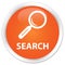 Search premium orange round button