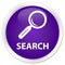 Search premium purple round button