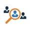 Search Right Candidate Icon Logo