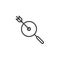 Search target outline icon