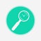 Search time vector icon sign symbol