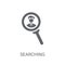 Searching icon. Trendy Searching logo concept on white backgroun