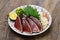 seared bonito sashimi, Japanese cuisine