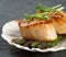 Seared scallops