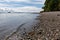 Sears Island in Maine rocky beach