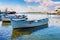 Seascape with boats