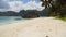 Seascape of Caramoan Islands, Camarines Sur, Philippines.